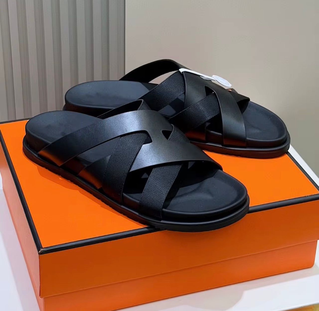 Sandale Awale — sandale en cuir véritable Homme