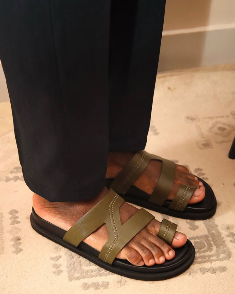 Sandale Junior Aya — sandale en cuir véritable Enfant
