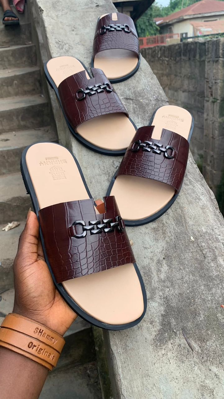 Sandale Teranga — sandale en cuir véritable Homme